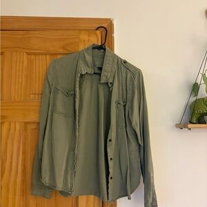 Universal Thread Sage Green Utility Shirt
